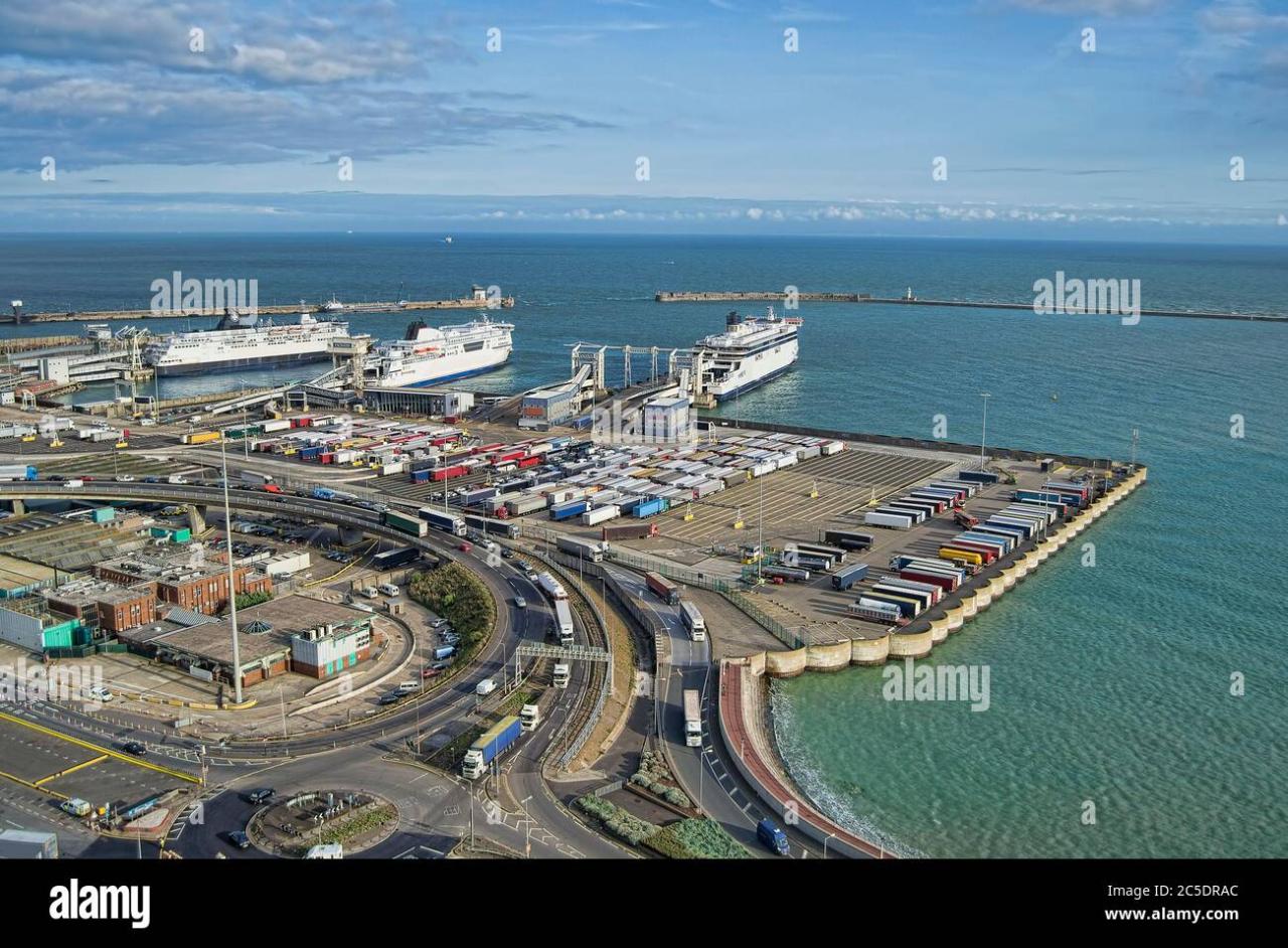 Dover port geograph